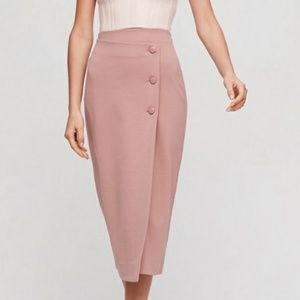 Aritzia babtom asymmetrical billly skirt